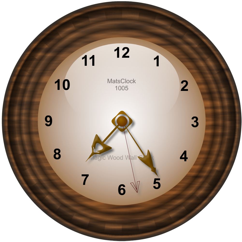 MatsClock 1052 PowerPoint Presentation Clock Timer