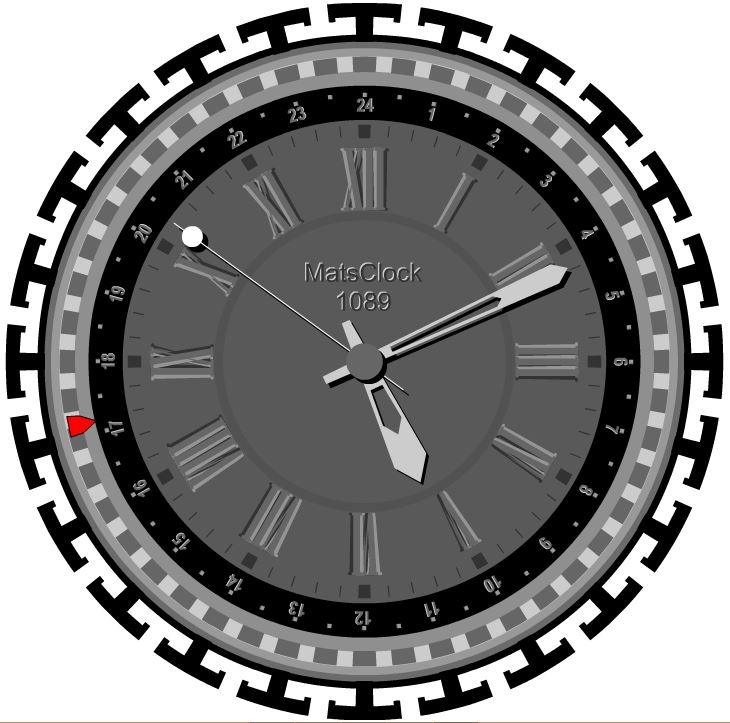 MatsClock 1089 PowerPoint Clock